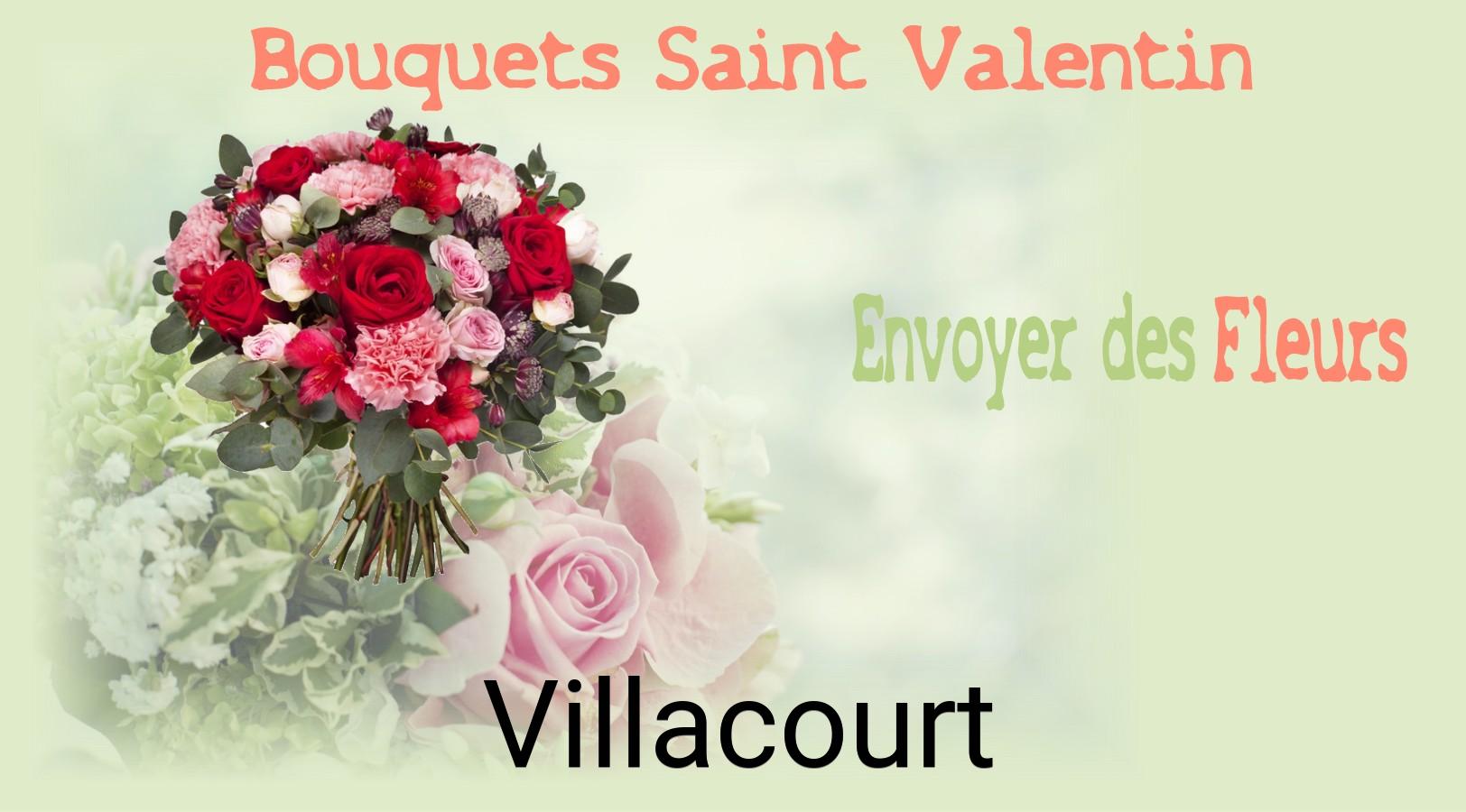 Roses de Saint-Valentin livrées à Villacourt